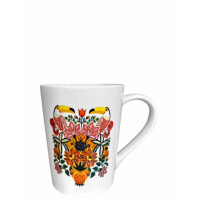 CANECA PORC. MOLDULAR TROPICALIA 250ML CM03